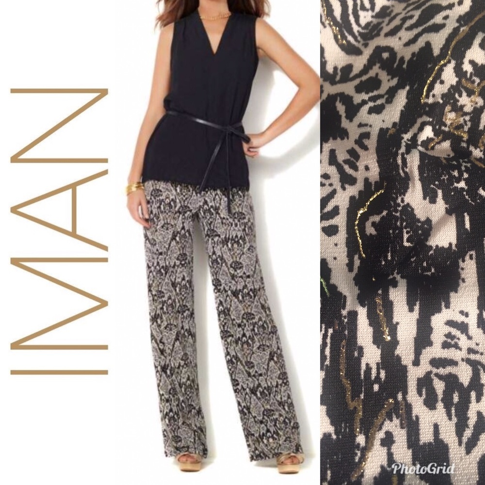 Iman Palazzo Style Pants